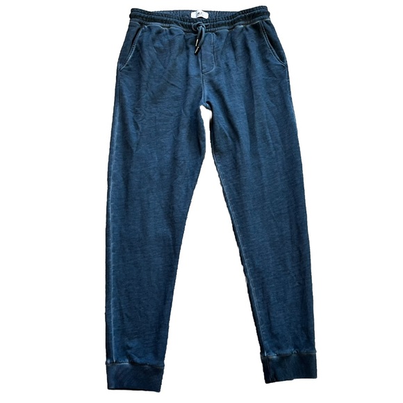 MR. PORTER MR P BLUE JOGGERS SIZE LARGE SOFT COMFORTABLE STYLISH EFFORTLESS - Picture 7 of 7